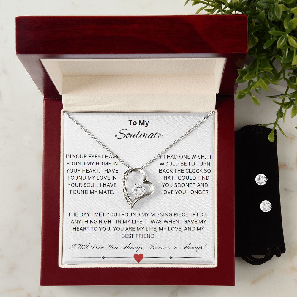 Forever Love Necklace. Gift From Boyfriend, Mother's Day Gift, Wife Necklace, Mother's Day Gift From Soulmate, Mother’s Day Gift From Spouse, Wife Birthday Gift, Soulmate Birthday Gift, Just Because Gift to Wife, Birthday Gift, Anniversary Gift, Wife Gift