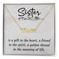 Personalized Name Necklace is the perfect gift for your sister.  Great Valentine's Day Gift, Special Occasion, or Just Because