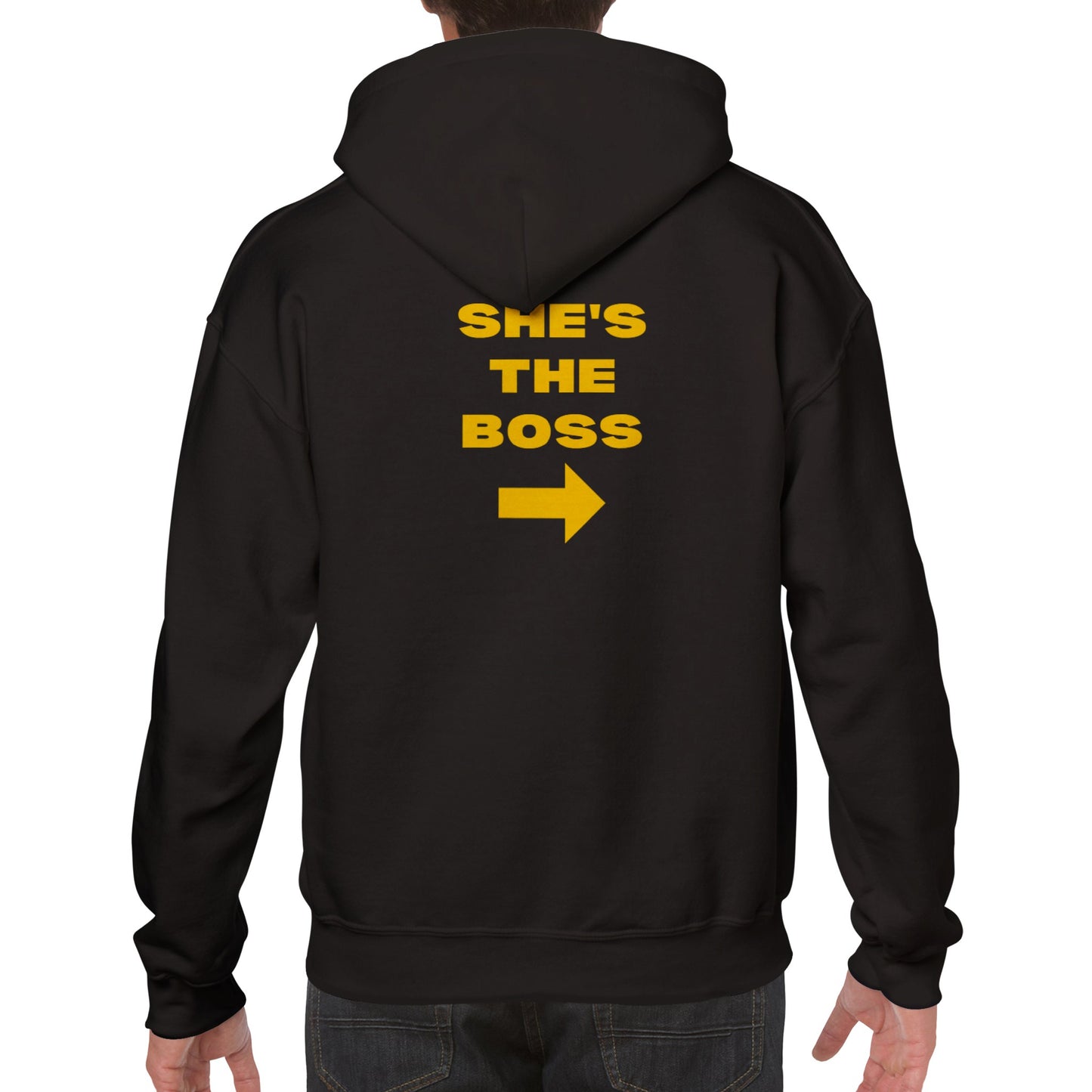 She's The Boss Classic Unisex Pullover Hoodie